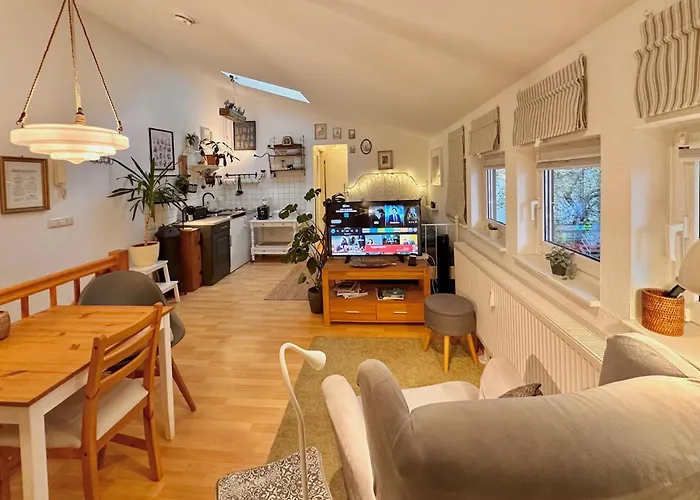 Remise Mit Kostenlosem Parkplatz Direkt Vor Der Tuer Apartamento Erfurt